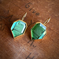Bicolor Tourmaline Earrings